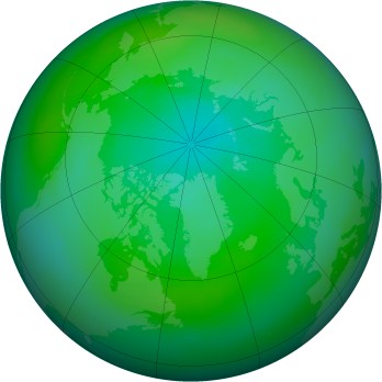 Arctic ozone map for 1979-09